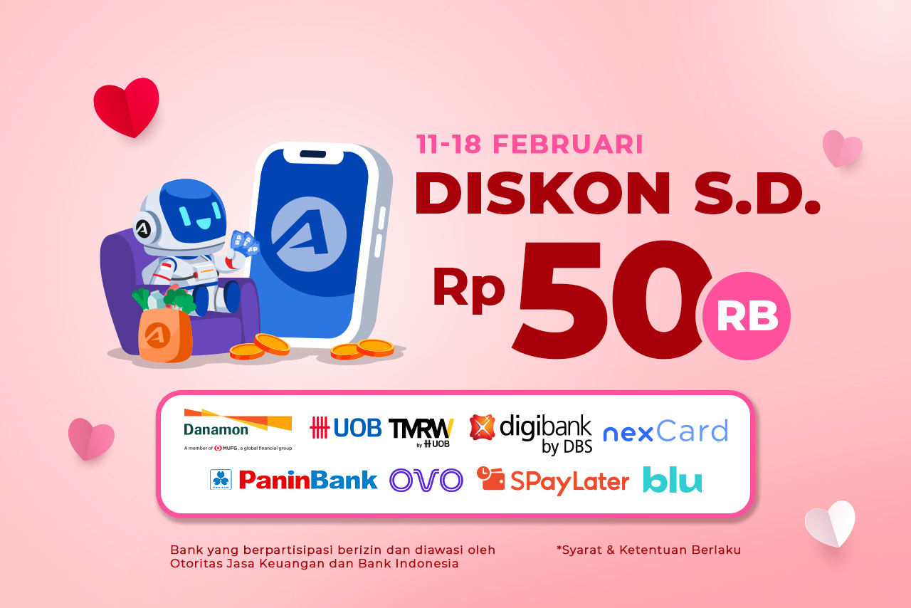 Belanja Hemat Di Hari Valentine Dengan Promo Pembayaran Spesial Di