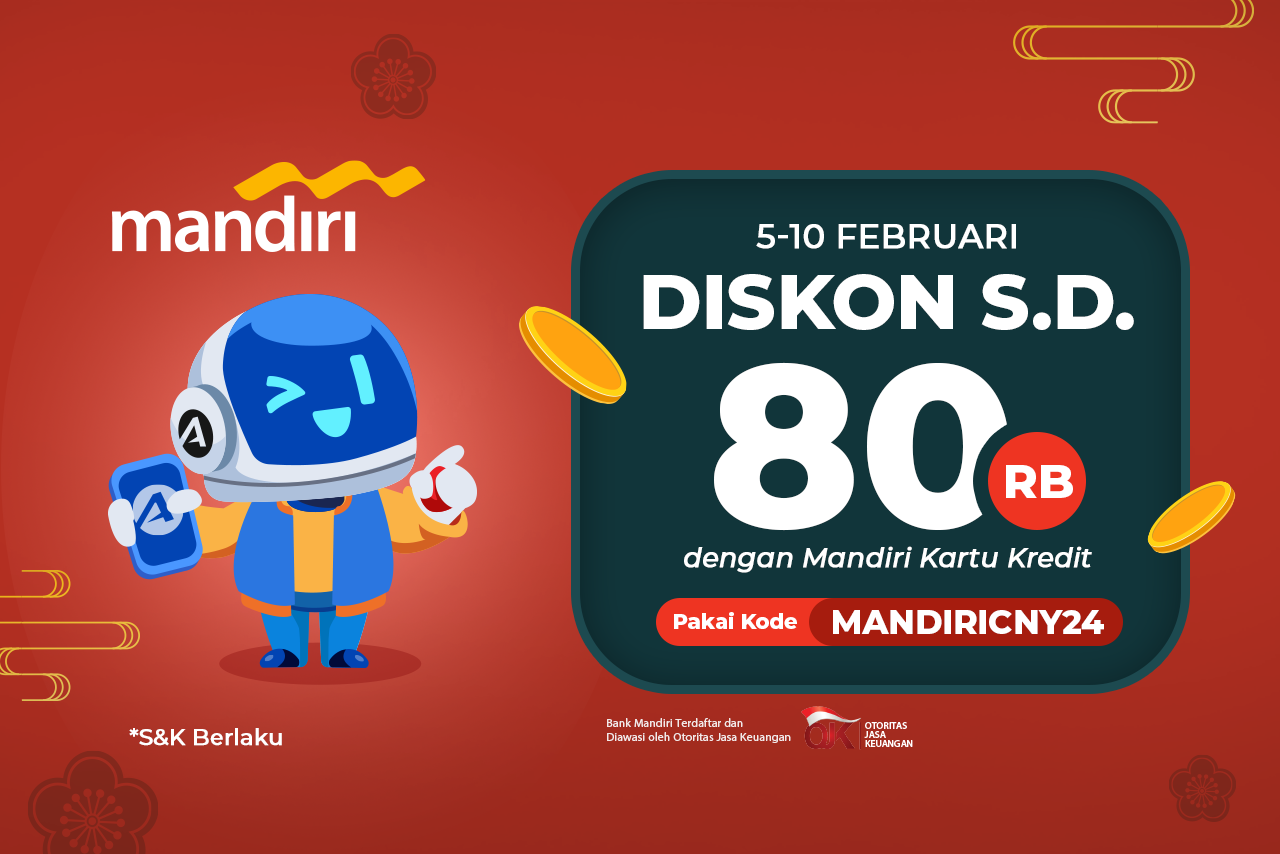 Manfaatkan Promo Cny Belanja Di Astro Pakai Kartu Kredit Mandiri