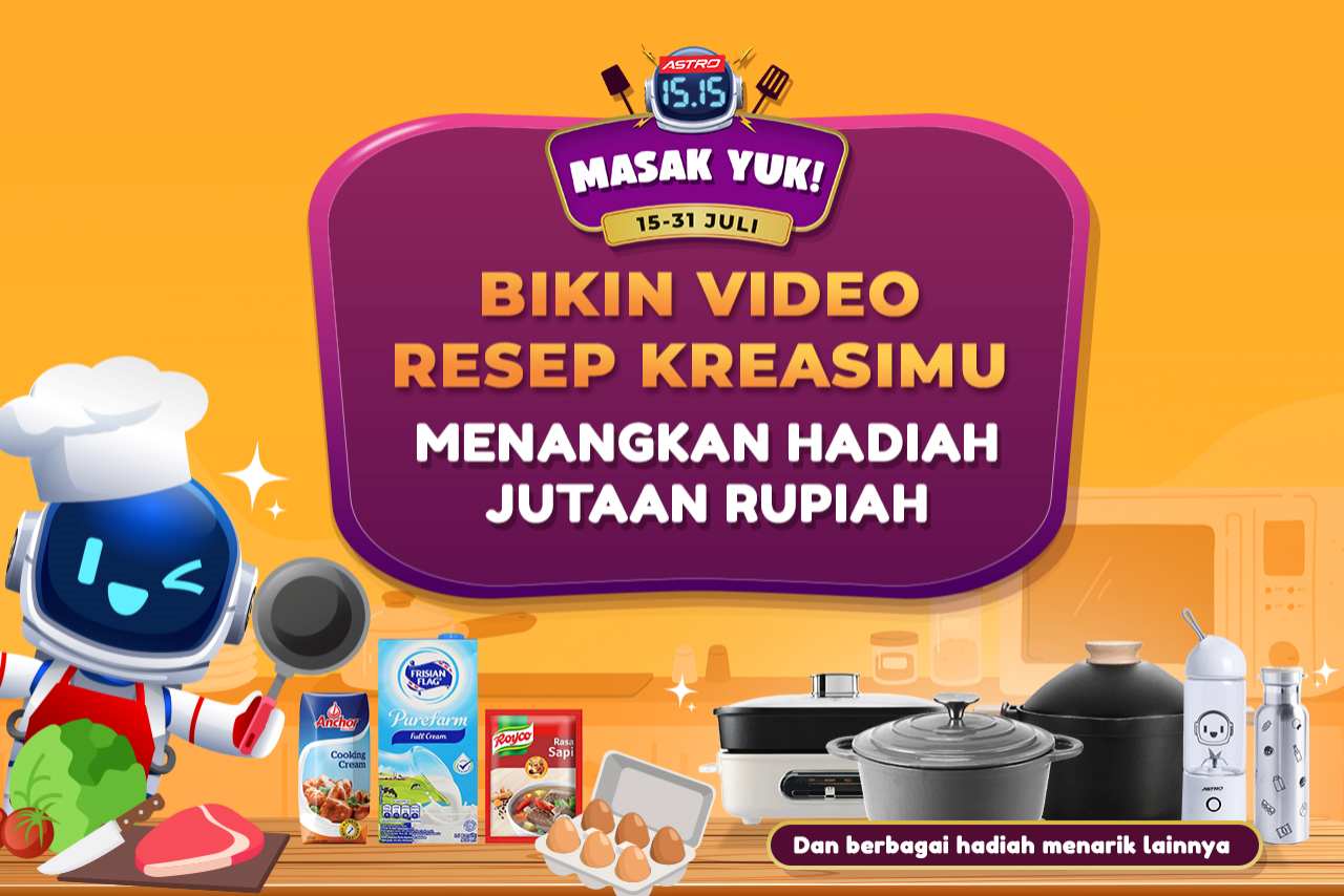 Kompetisi Video Masak Berhadiah Jutaan Rupiah - Official Astronauts Blog